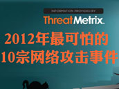 2012年最可怕的10宗网络攻击事件